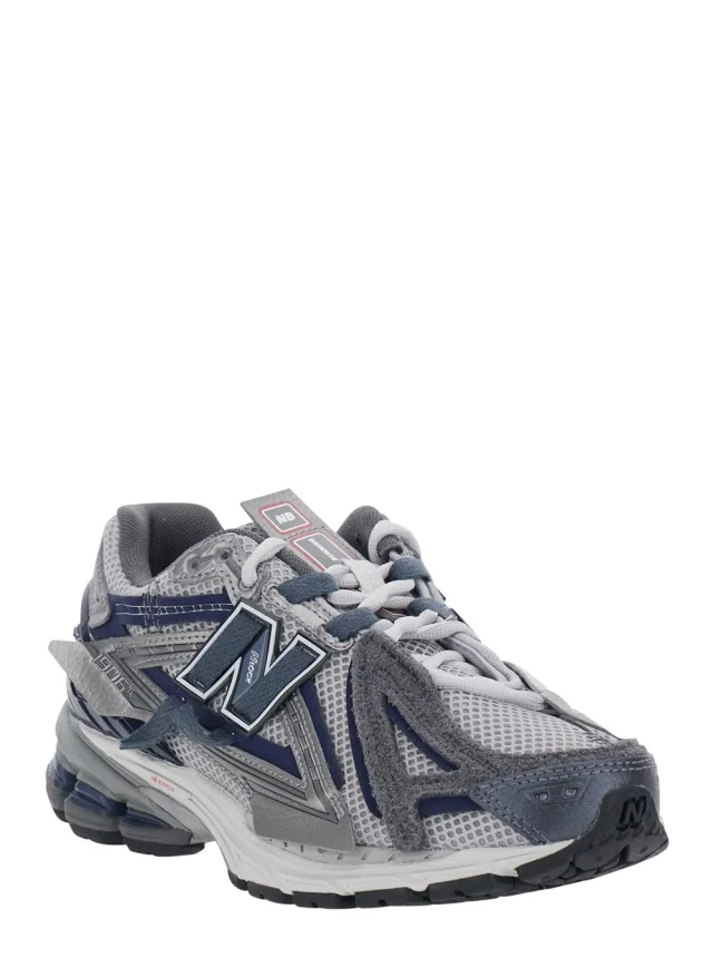 NEW BALANCE '1906A' blue Sneakers with Mesh Details and Rubber Sole in Synthetic Fabric Unisex in Blue 100% Synthetic/Mesh, photo 3 of 8 from Gaudenzi Boutique