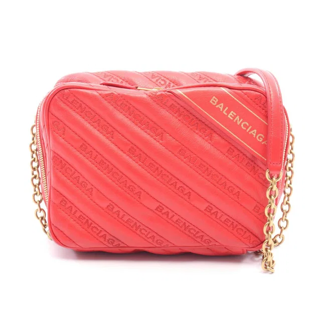 Balenciaga Blanket Reporter XS Leather Shoulder Bag in Leather from LuxUness
