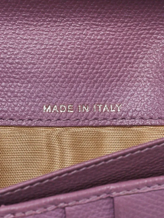Chanel Light Purple Caviar Leather L Yen Wallet in Purple Caviar leather from Yoogis, photo 8 of 8