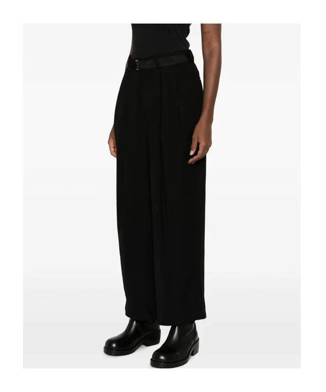 Sacai belted pleated trousers, photo 3 of 5 from SENSER