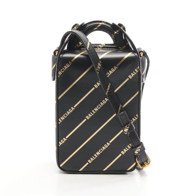 Balenciaga Box 2way Leather Shoulder Bag in Leather from LuxUness