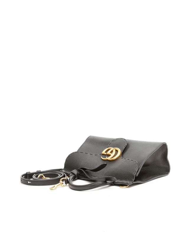 Gucci Mini Marmont Top Handle Bag in Caviar leather from A Retro Tale, photo 5 of 8