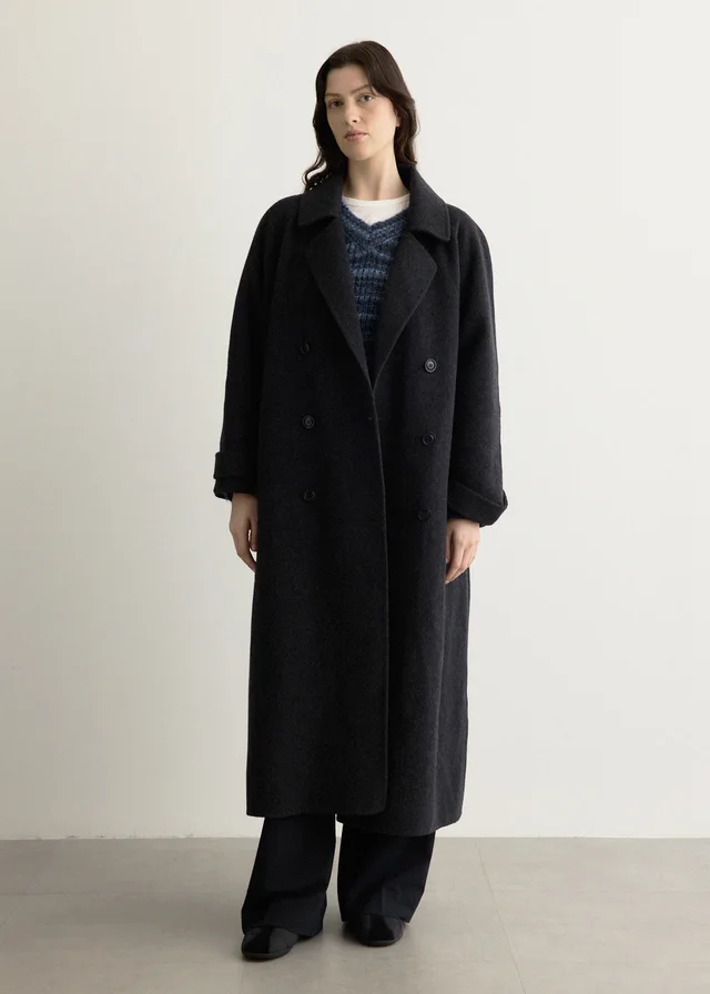 Incu Collection Dawn Wool Trench Coat in Black from Incu, photo 1 of 1