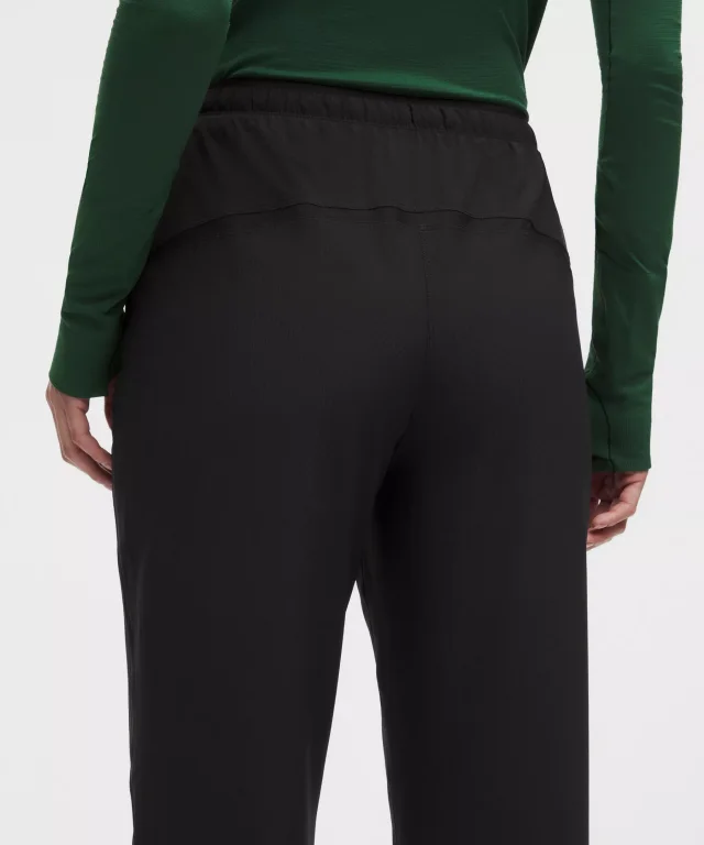 lululemon Textured Mesh High-Rise Running Pant in Black, photo 6 of 8 from lululemon