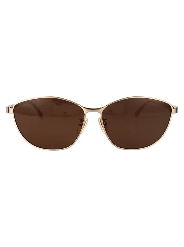 Balenciaga Bb0358sk Sunglasses — Gold Metal in Gold from HEWI