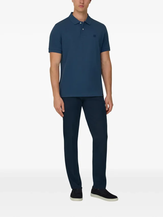 Boggi Milano stretch diagonal pocket trousers, photo 2 of 2 from FARFETCH