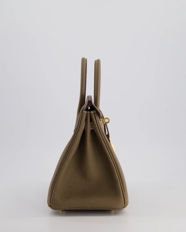 Hermès Birkin 25 Retourne Bag in Taupe Togo leather from Sellier, photo 5 of 21