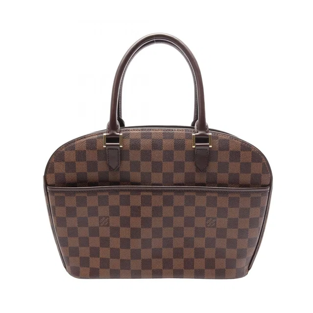 Louis Vuitton Thalia Oriental Damier Ebene Canvas Leather Handbag in Brown Canvas from The Reluxe