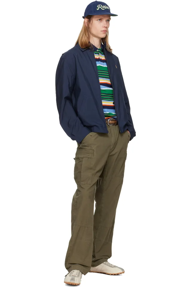 Polo Ralph Lauren Navy Bi-Swing Jacket, photo 4 of 4 from SSENSE