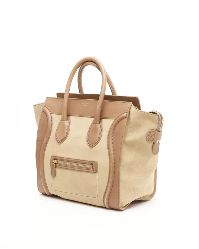 Celine Mini Luggage Bag in Leather from A Retro Tale, photo 2 of 11