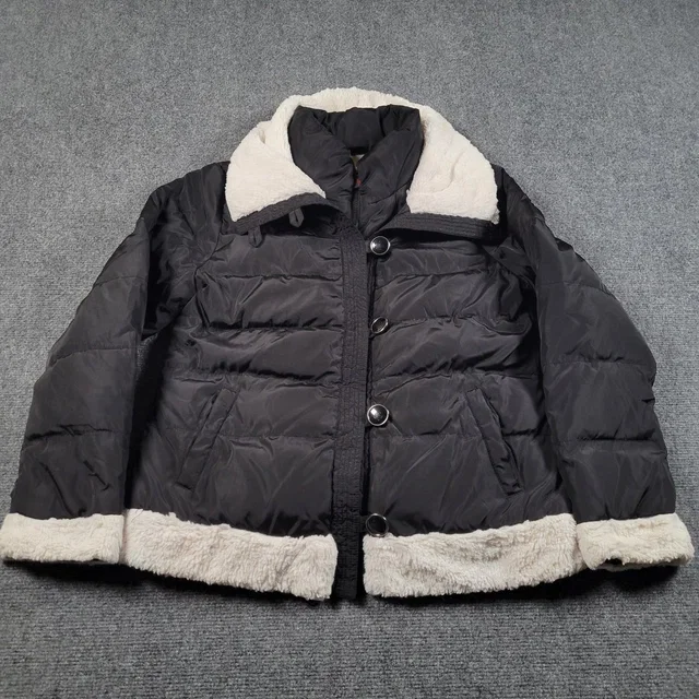 Moncler Vintage Chamonix Black Down Jacket Women's Size 4 Comic Care Tag in black from Poshmark
