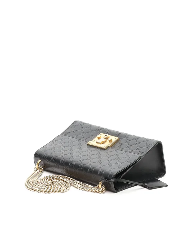 Gucci Guccissima Medium Padlock Shoulder Bag from A Retro Tale, photo 4 of 8