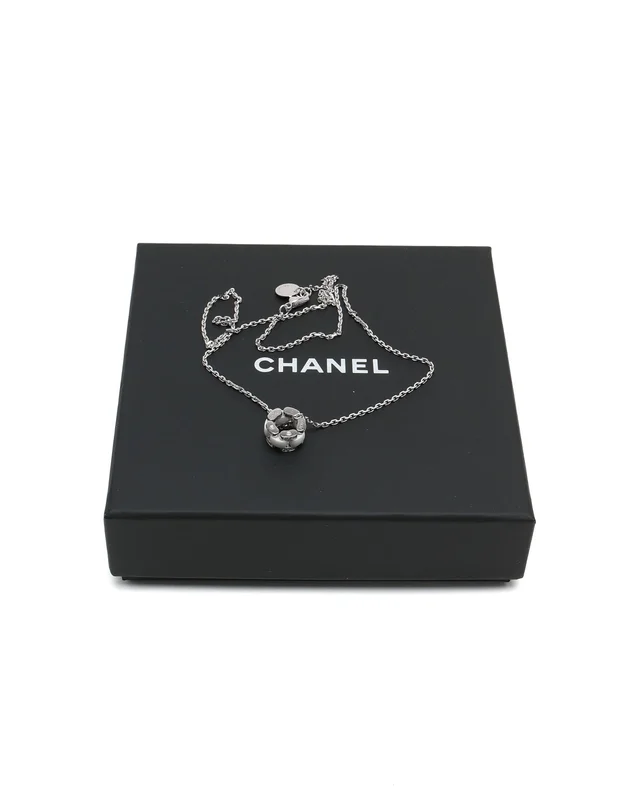 Chanel Ultra 18k White Gold Necklace in White from A Retro Tale, photo 2 of 8