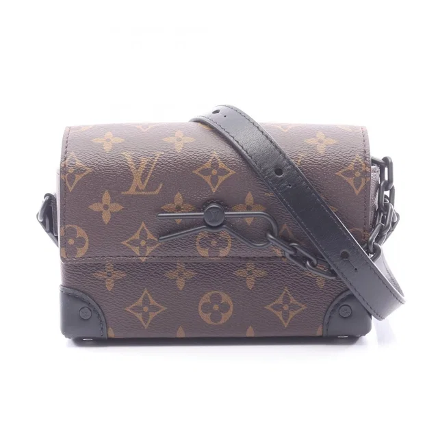 Louis Vuitton Shoulder Bag Steamer Wearable Wallet Monogram Macassar Canvas in Canvas from The Reluxe