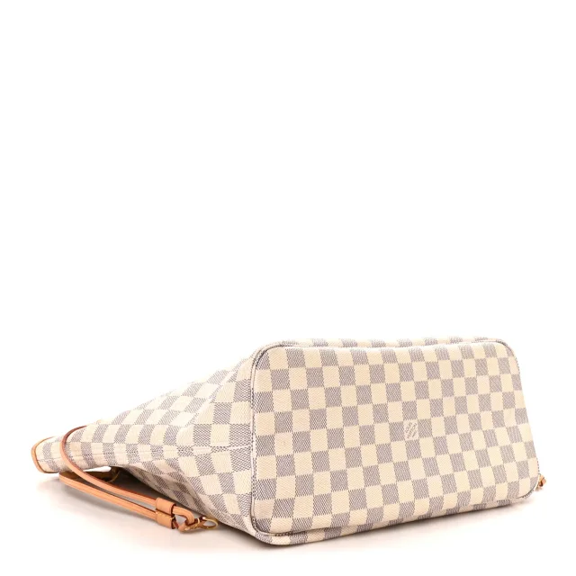 Louis Vuitton Damier Azur Neo Neverfull MM in Canvas from FASHIONPHILE, photo 4 of 10