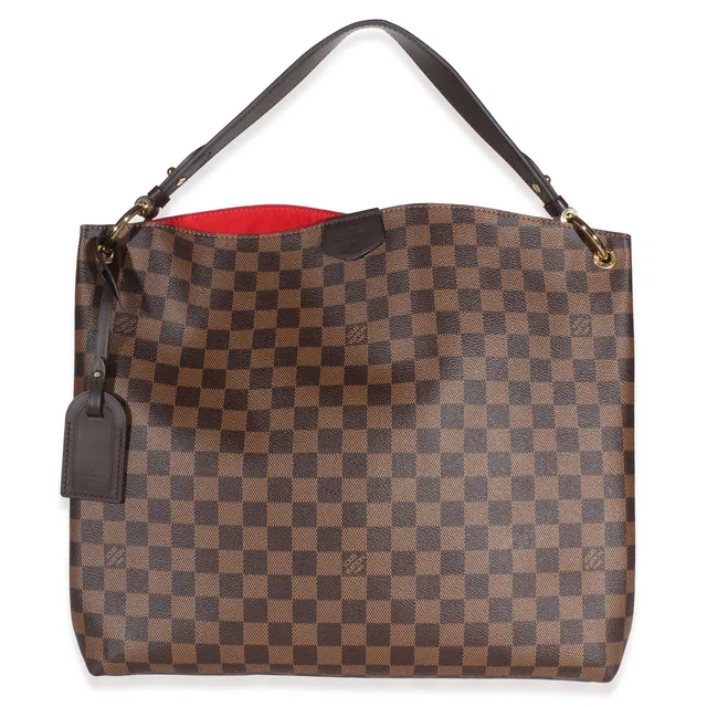 Louis Vuitton Damier Ebene Canvas Graceful MM in Brown Canvas from myGemma