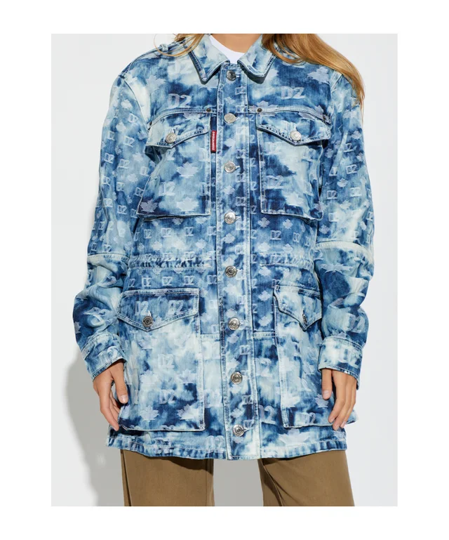 Dsquared2 D2 monogram denim-field jacket from SENSER, photo 1 of 1
