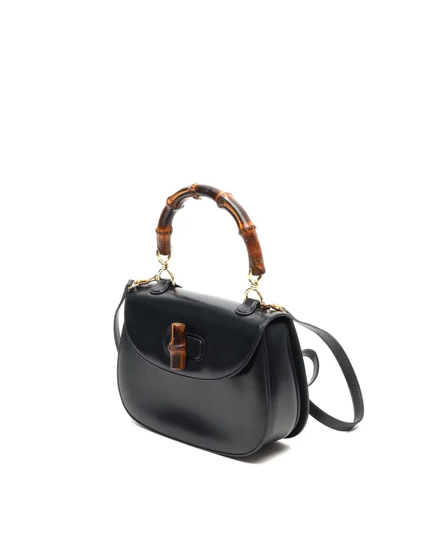 Gucci Bamboo 1947 Medium Top Handle Bag in Leather from A Retro Tale, photo 2 of 8