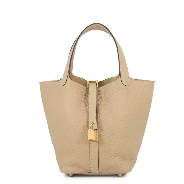 Hermès Picotin Lock Trench Taurillon Clemence Size PM in Clemence leather from GALLERY RARE