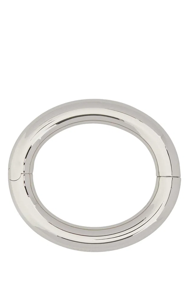 Maison Margiela Polished Metal Bracelet — Silver Bracelets in Silver from HEWI
