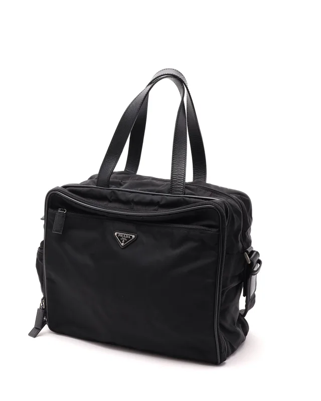 Prada Tessuto Business Bag in Nylon from A Retro Tale, photo 2 of 8