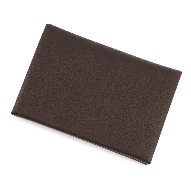 Hermès Calvi Duo Barenia Leather Fauve in Leather from GALLERY RARE