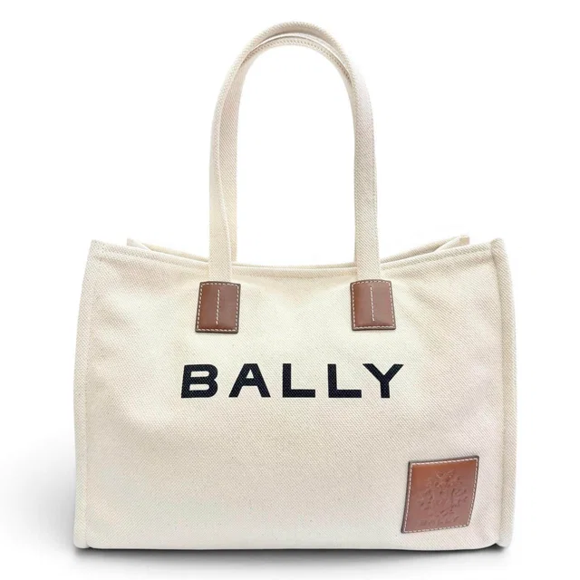 Bally Akelei Canvas Tote Bag in Canvas from LuxUness