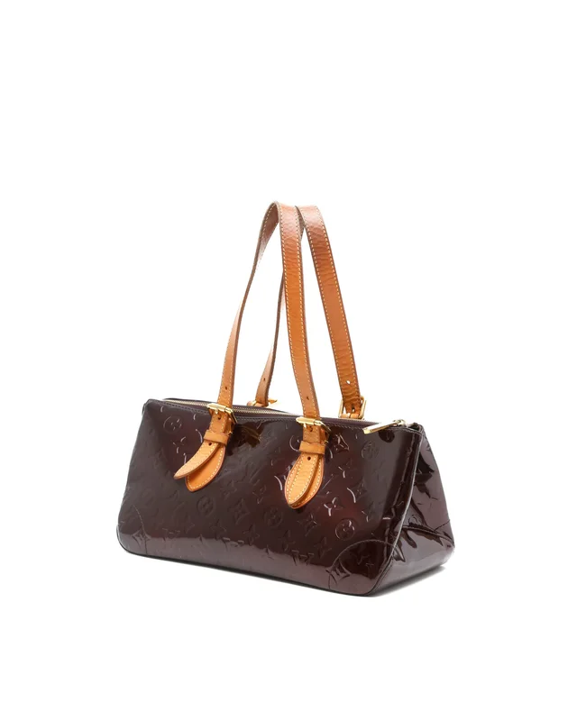 Louis Vuitton Monogram Vernis Rosewood Avenue Bag in Leather from A Retro Tale, photo 3 of 9