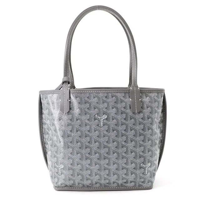 Goyard Anju GrayANJOUSMINCG51TY51P PVC Calf Leather Size Mini in Calfskin from GALLERY RARE