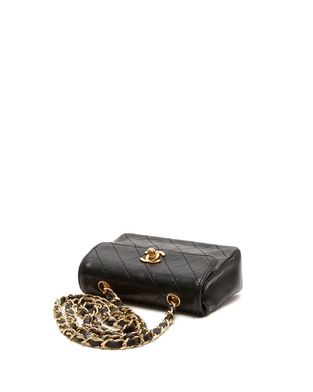 Chanel Mini Single Flap Bag in Lambskin from A Retro Tale, photo 4 of 9