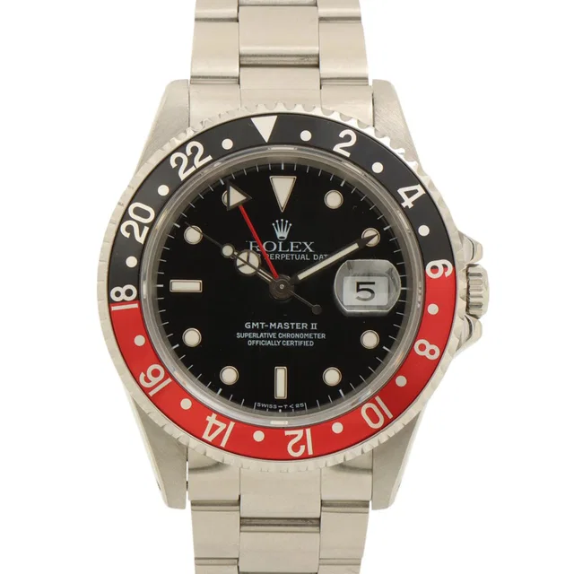 Rolex GMT-Master II, circa 1994-1995, 40mm, 16710, Automatic, "Coke" from VINTAGE QOO TOKYO
