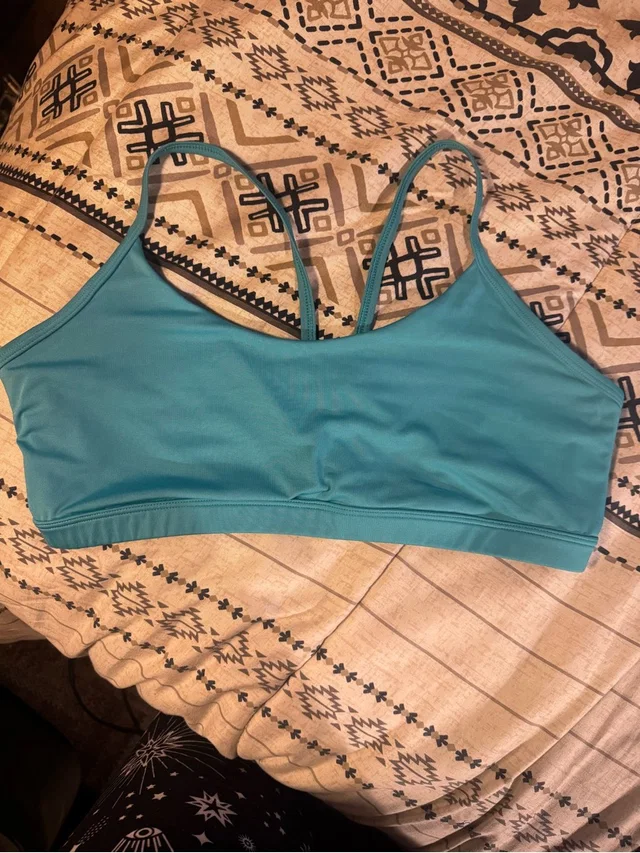 Bally Seamless Strappy Sports Bra - Blue in blue from Poshmark
