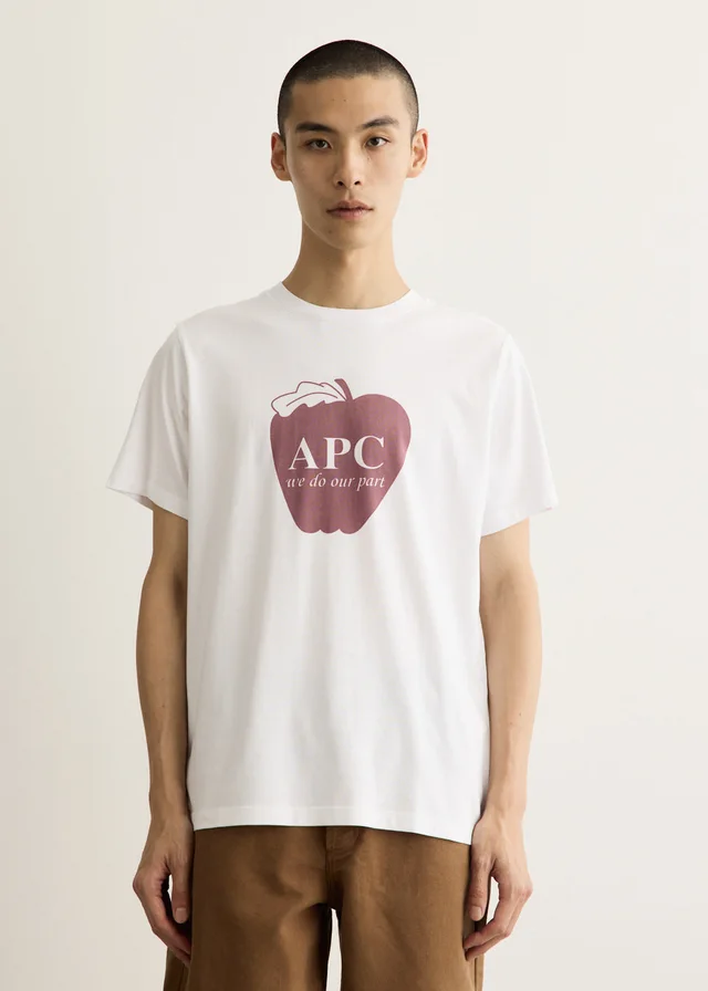 A.P.C. Pomme T-Shirt in White from Incu, photo 1 of 1
