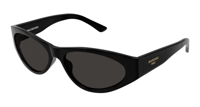 Balenciaga Bb0367s Sunglasses — Black Acetate in Black from HEWI