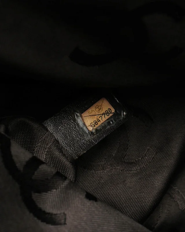 Chanel CC Quilted Suede Tote Bag in Suede from A Retro Tale, photo 10 of 11