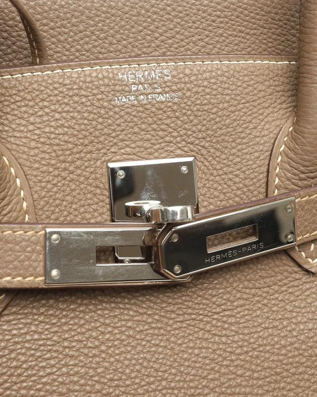 Hermès Birkin 35 Togo Etoupe Bag in Taupe Togo leather from A Retro Tale, photo 6 of 10