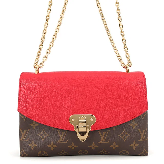 Louis Vuitton Saint-Placide CeriseM43713 Monogram Grain Leather in Leather from GALLERY RARE