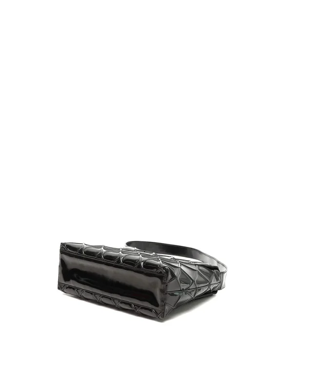 Chanel Patent CC Quilted Shoulder Bag in Patent leather from A Retro Tale, photo 5 of 10