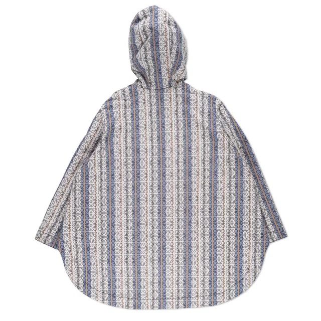 Loewe Anagram Jacquard Striped Parka Jacket from HEWI