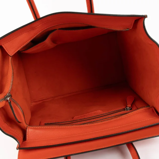 Celine Mini Luggage Tote in Red Leather from Labellov, photo 7 of 7