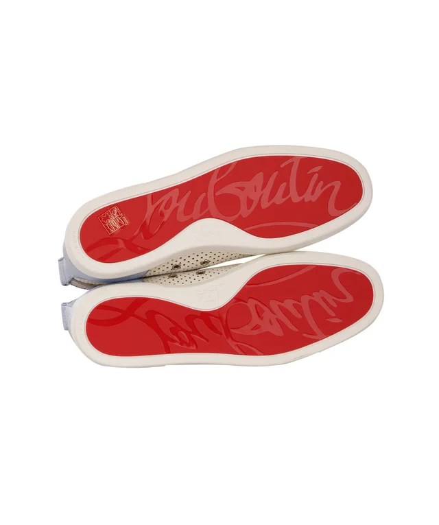 Christian Louboutin Flat High-Top Men's Sneaker in Leather from Luxury Promise, photo 2 of 2