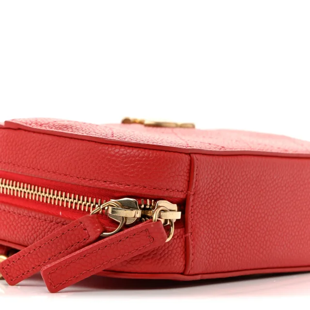 Chanel Caviar Quilted Waist Bag Red in Red Caviar leather from FASHIONPHILE, photo 9 of 15
