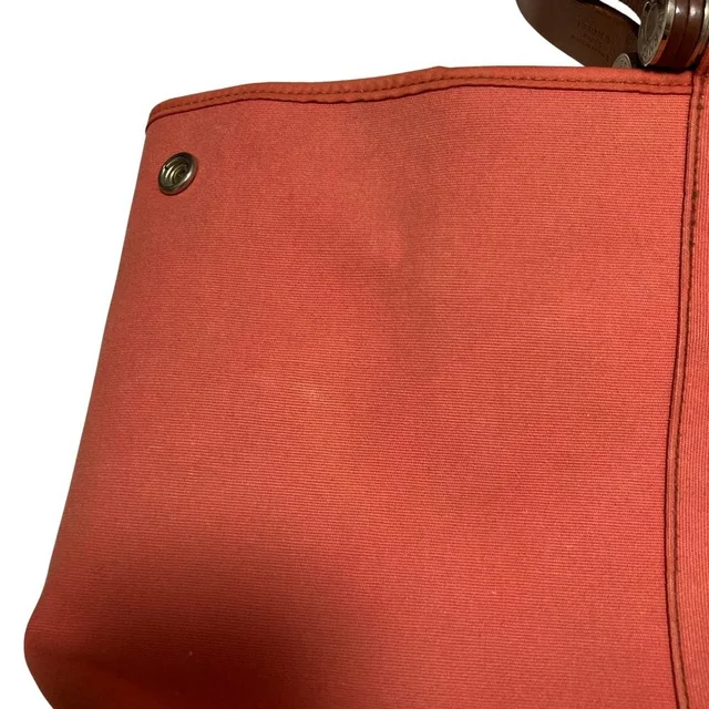 Hermès Cabag Elan 2way bag in Pink Canvas from LuxUness, photo 11 of 16
