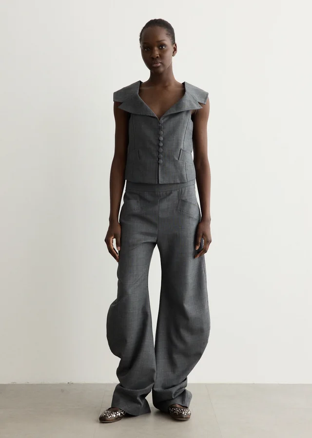 Ganni Wool Melange Suiting Pants from Incu, photo 1 of 1