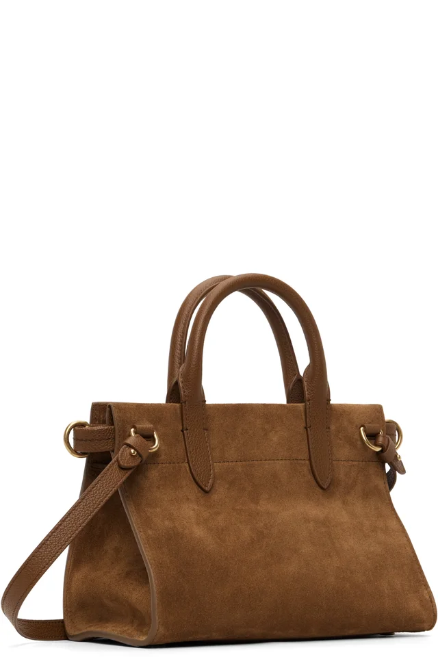 Burberry Brown Mini Cotswolds Tote, photo 3 of 4 from SSENSE