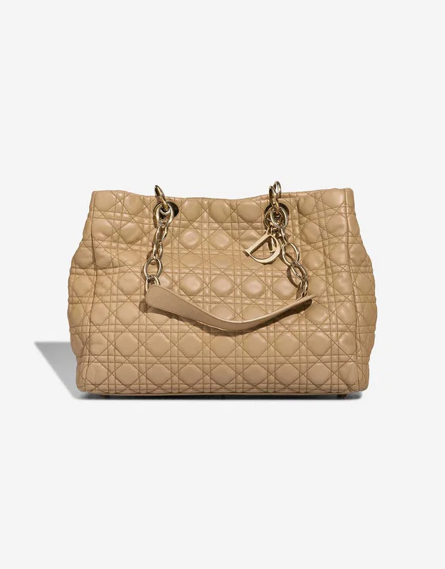 Dior Shopper Medium Lamb Beige in Beige Lambskin from SACLÀB