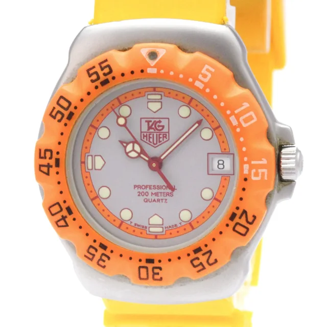 TAG Heuer Formula 1 Stainless Steel Quartz Mid Size Watch 373.513 in Gray from Elady