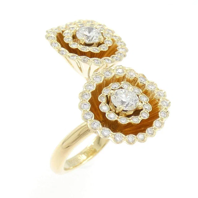 Boucheron Exquis Confidence Au750 Diamond Ring Size 8 from LuxUness