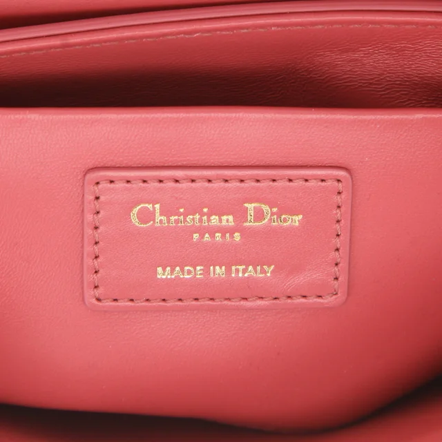 Dior Box 30 Montaigne shoulder bag in Pink Leather from Collector Square, photo 3 of 4