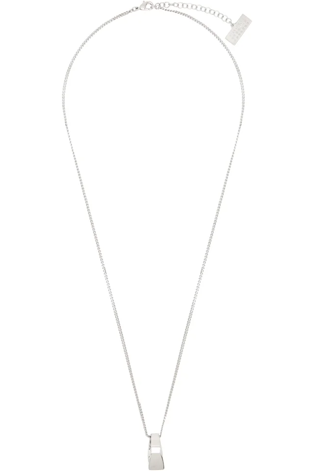 MM6 Maison Margiela Chevalier Ring Necklace from SSENSE, photo 1 of 1